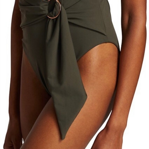 NWT Jonathan Simkhai black one piece swimsuit size medium - Picture 6 of 14